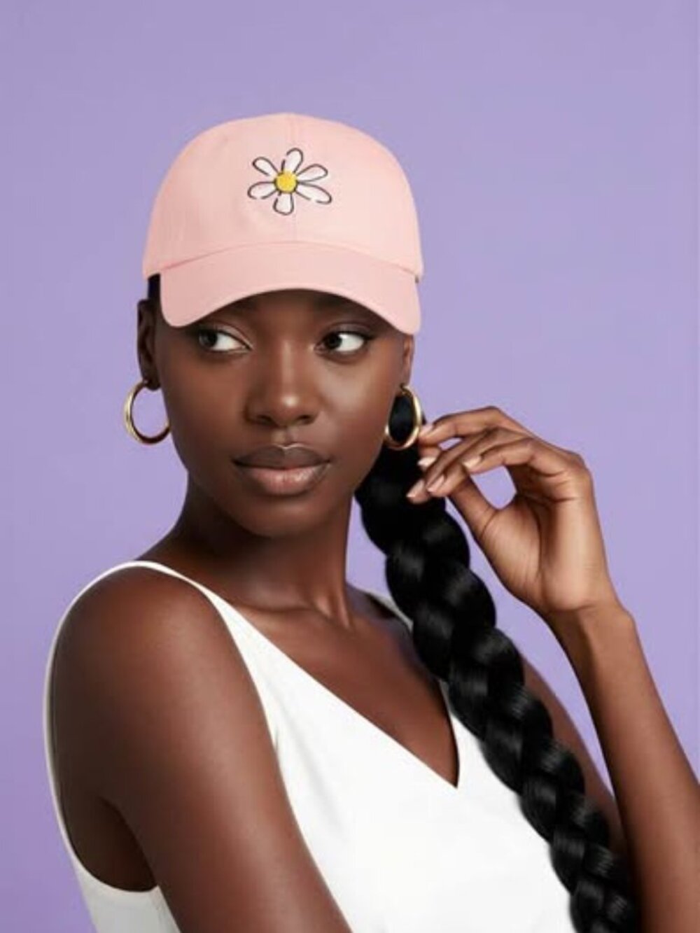 Daisy Pink Baseball Hat